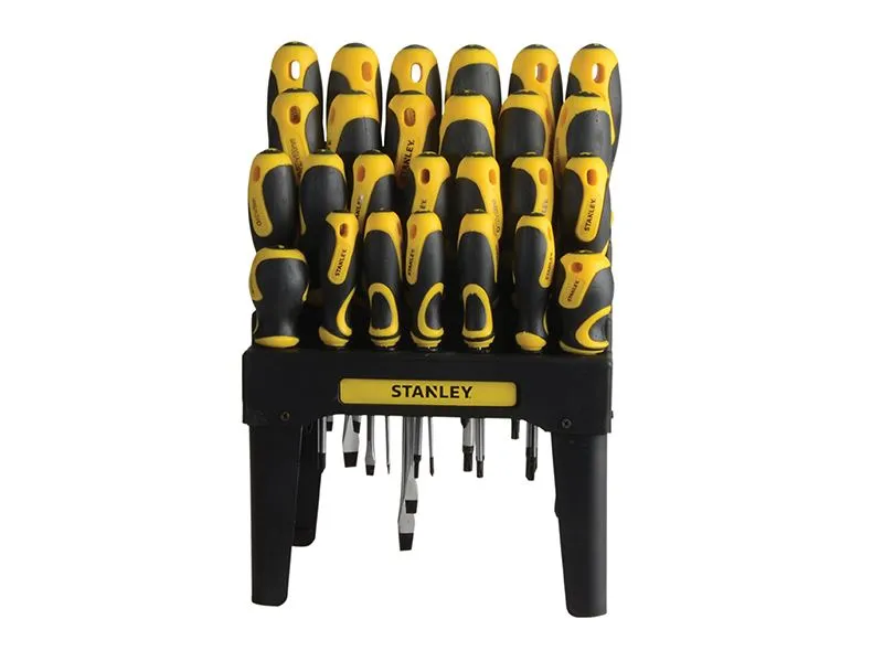STANLEY 26-Piece Screwdriver Set with Storage Rack