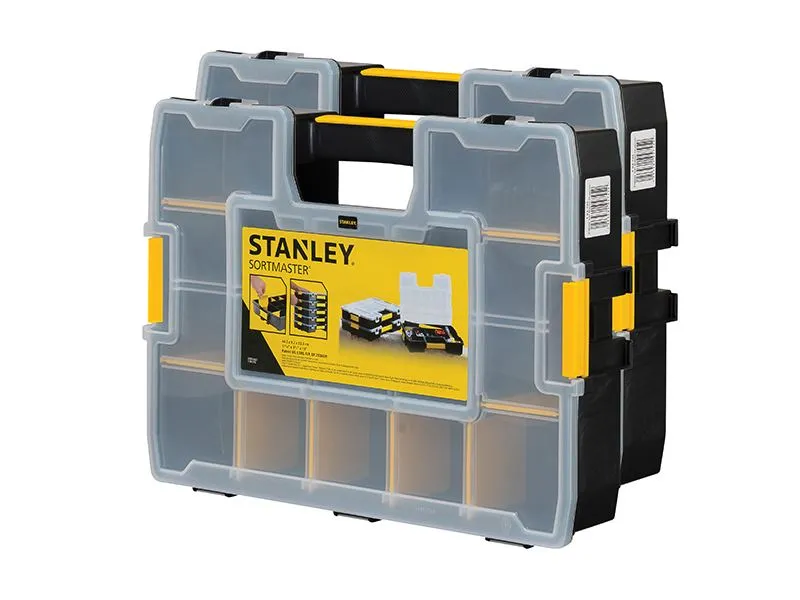 STANLEY® SORTMASTER™ Organiser Twin Pack, 430 x 90 x 330mm