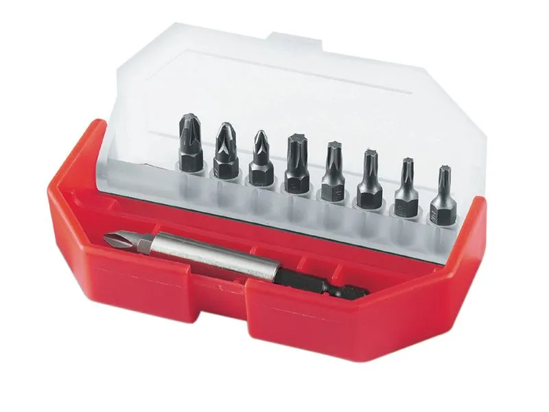 STANLEY 10-Piece Phillips/Pozidriv/TORX Bit Set with Magnetic Holder