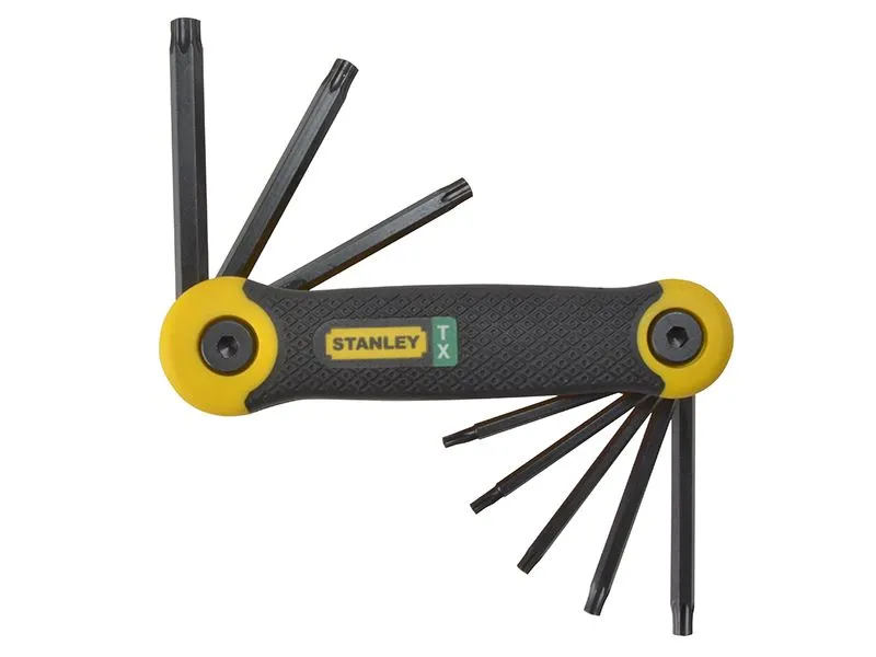 STANLEY® TORX Key Folding Set - 8 Piece (TX9-TX40)