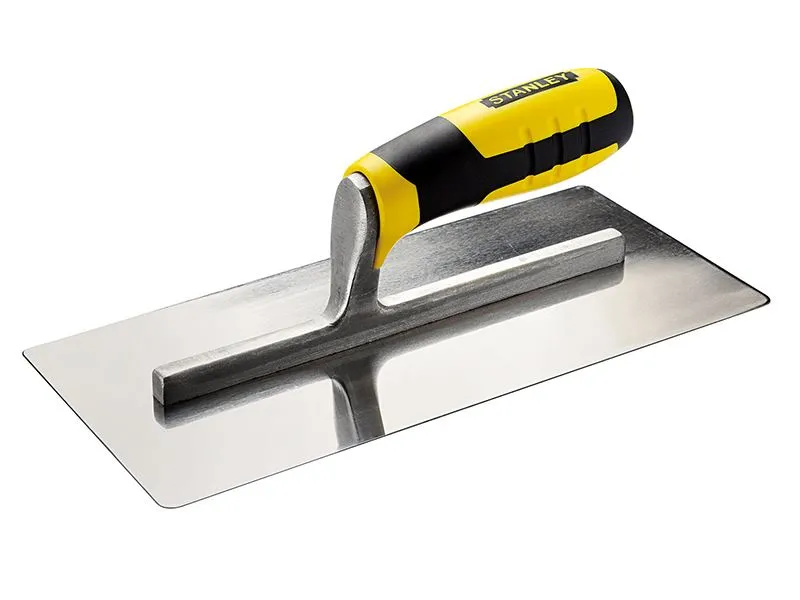 STANLEY Stainless Steel Trowel with Bi-Material Handle, 320x130mm