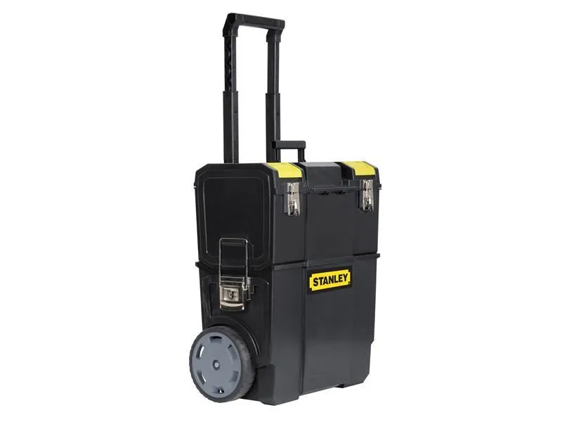 STANLEY 2-in-1 Mobile Work Centre with Detachable Toolbox