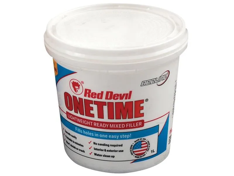 STANLEY® Hand Tools - Red Devil Onetime® Filler 1 Litre