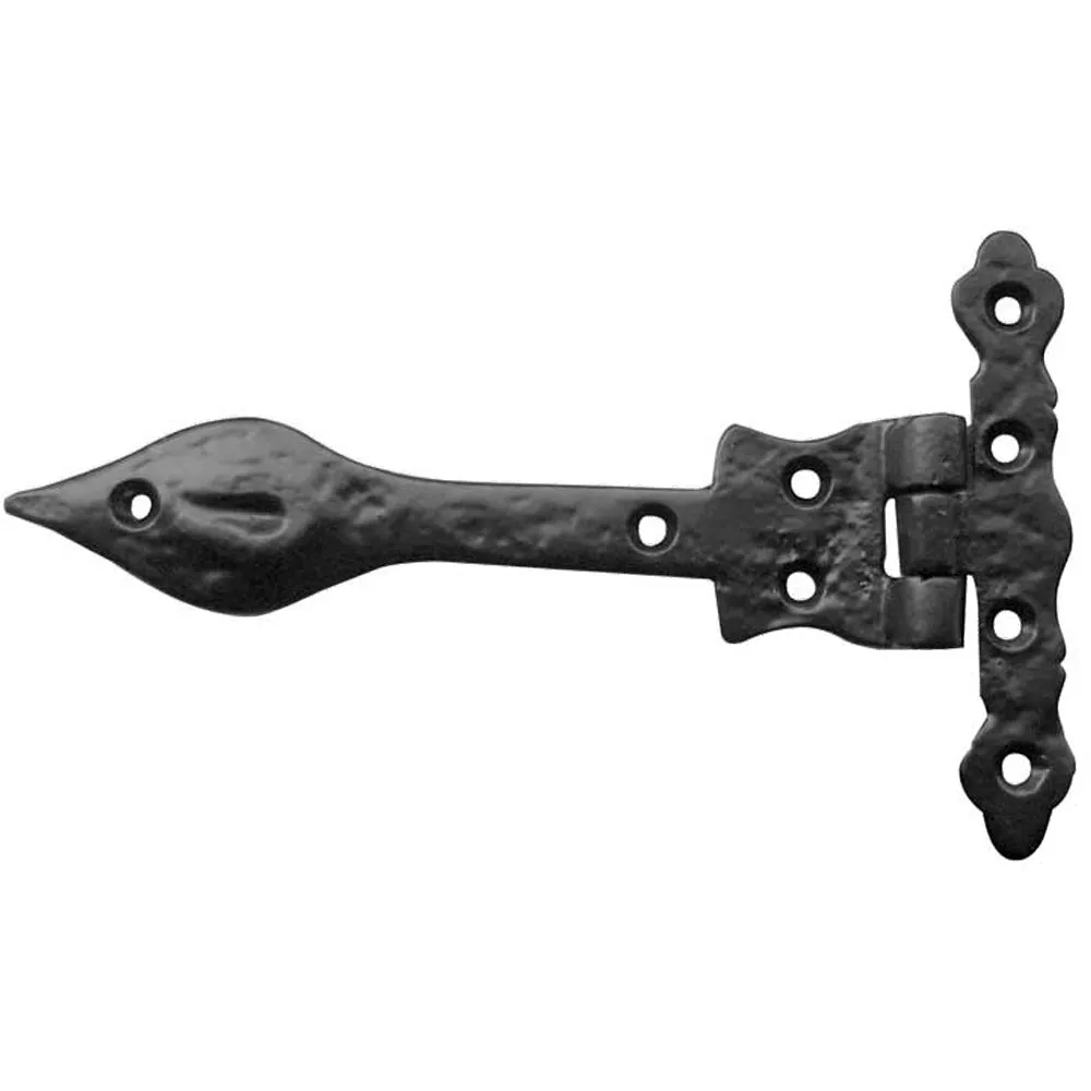 Premium Antique Gate Hinge 160mm in Elegant Black Finish - Traditional Gate Door - Door Hinges