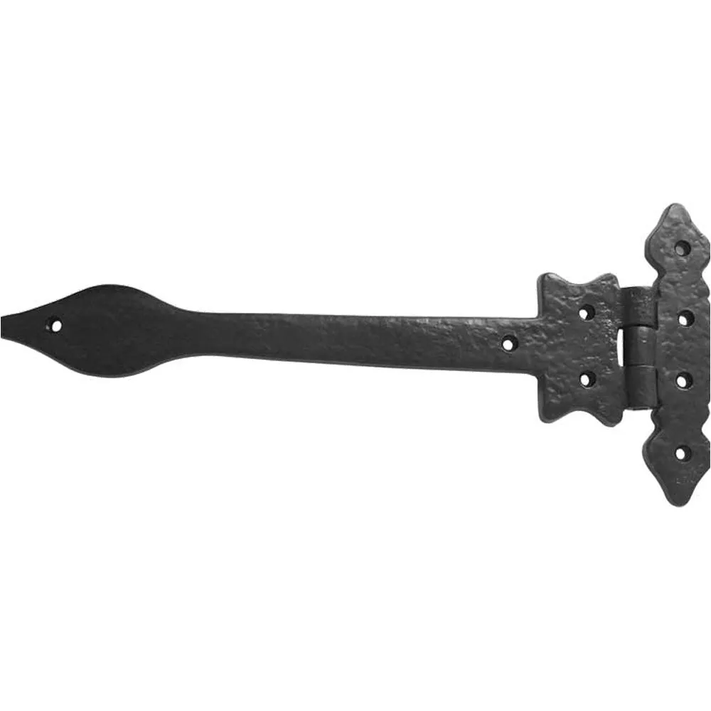 Premium Antique Black Gate Hinge 300mm for Classic Gates - Traditional Gate Door - Door Hinges
