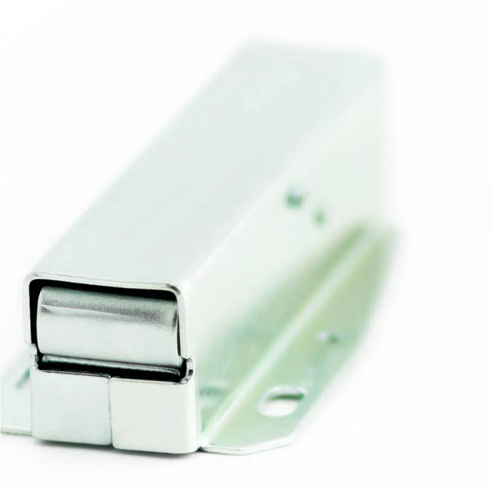 Touch Catch Zinc Plate 75x35mm - Durable and Versatile - Cupboard Door Catch