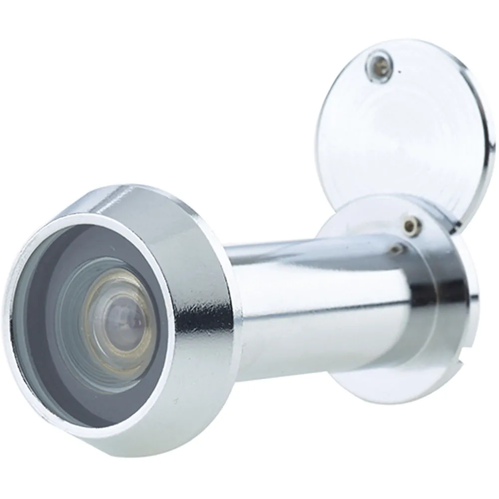 180 Degree Door Viewers for 35-55mm Doors with Polished Chrome Finish