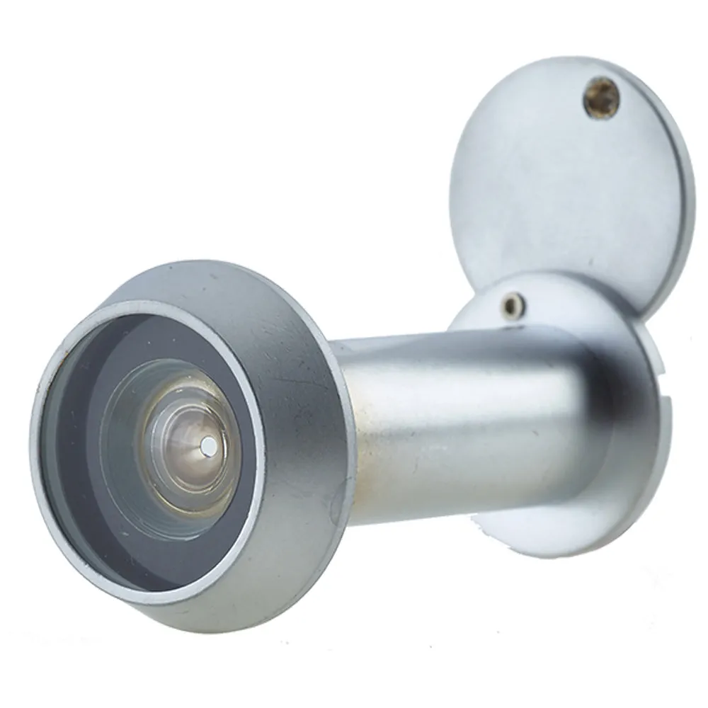 180 Degree Door Viewers for 35-55mm Doors with Satin Chrome Finish