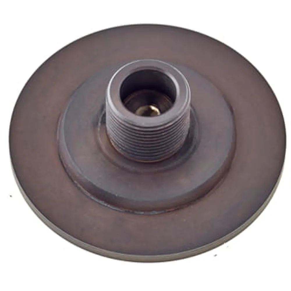 Stylish Stepped Wall-Mounted Door Stops in Dark Bronze Finish - Solid Brass & Rubber Stopper