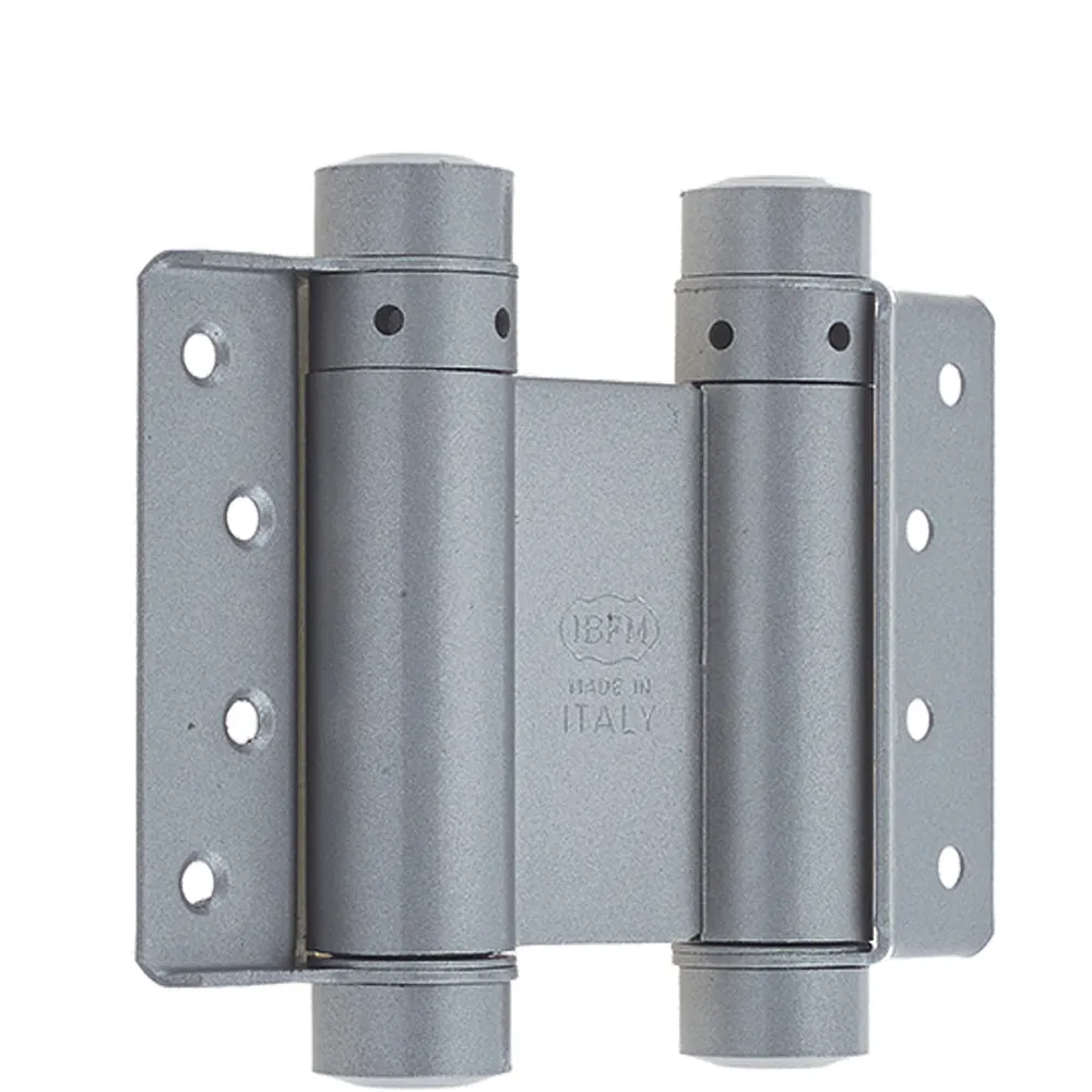 Versatile Double Action Steel Spring Hinge in Grey - 152mm for Easy Door Access - Door Hinges
