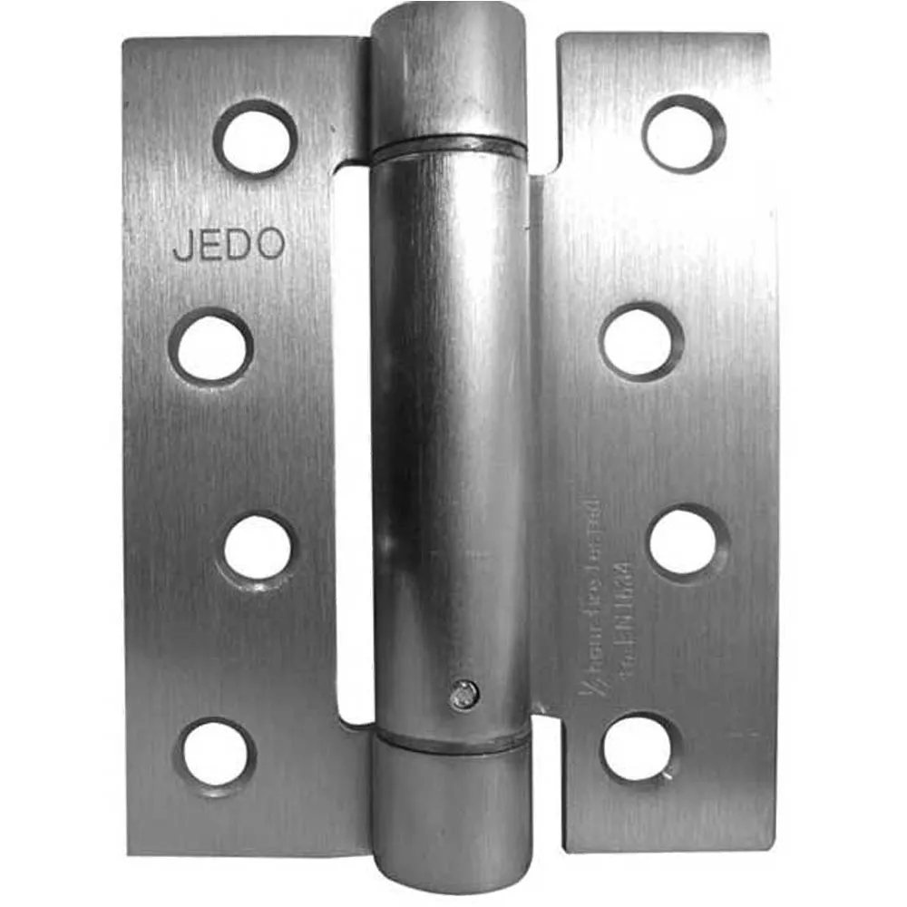 High-Quality Stainless Steel Single Action Spring Hinge - Satin Chrome Finish (Pack of 3) - Door Hinges
